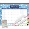 bloom daily planners 2025 Desk Calendar, 16" x 21", Holiday Icons